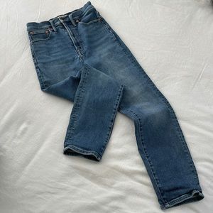 MADEWELL, “The Perfect Vintage Jean” Size 27